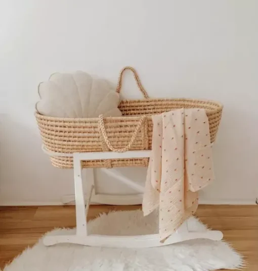 Linen "Sand” Shell Pillow