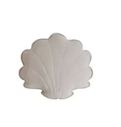 Linen "Sand” Shell Pillow