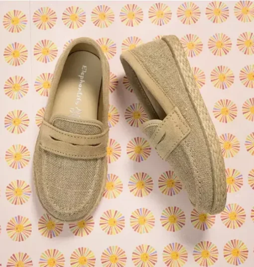 Loafer Espadrille Beige