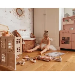 Magic Swans Beige Wallpaper