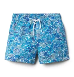 Margaret Annie Recycled Swim Trunk Made With Liberty Fabric