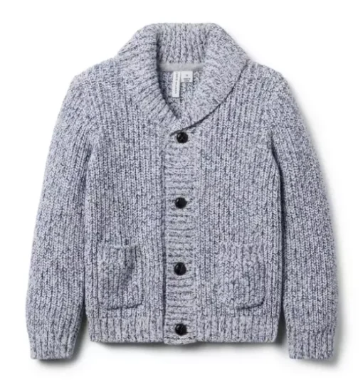 Marled Shawl Collar Cardigan
