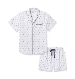 Men's Twill Short Set in Buzzing Bees