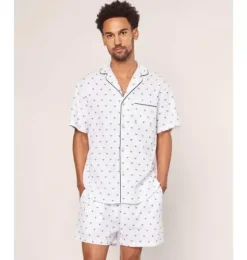 Men's Twill Short Set in Buzzing Bees