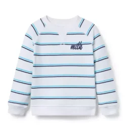 Milk Bar x Janie and Jack Striped Sweatshirt