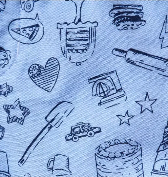 Milk Bar x Janie and Jack Oxford Pull-On Short