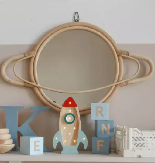 Mini Rocket Ship Lamp