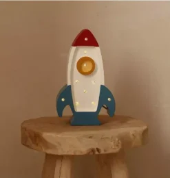 Mini Rocket Ship Lamp