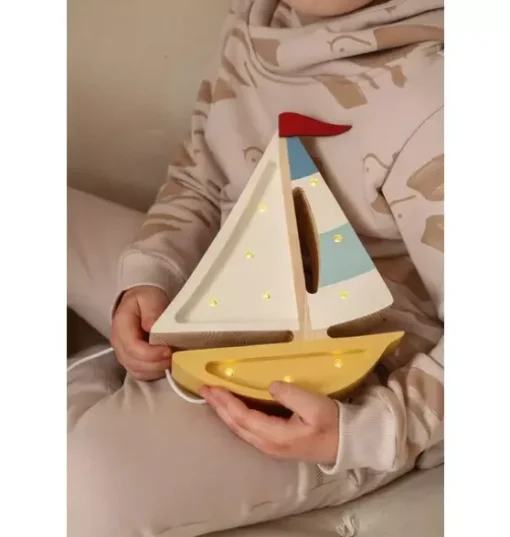 Mini Sailboat Lamp