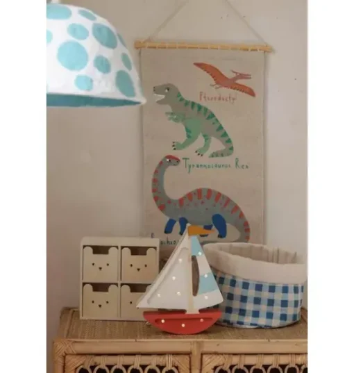 Mini Sailboat Lamp