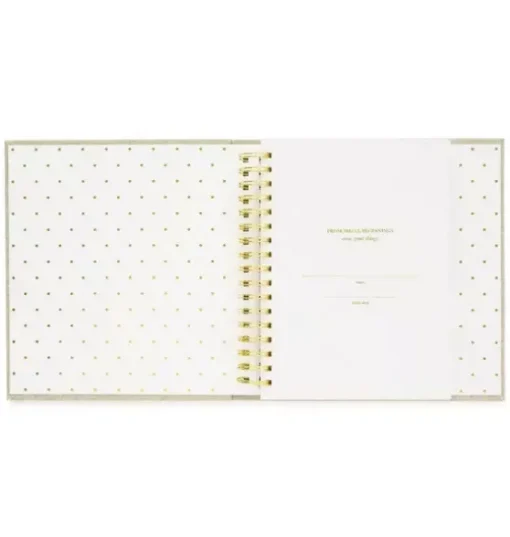 Mist Green Baby Book