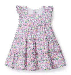 Mrs. Stoneley Dress Made With Liberty Fabric