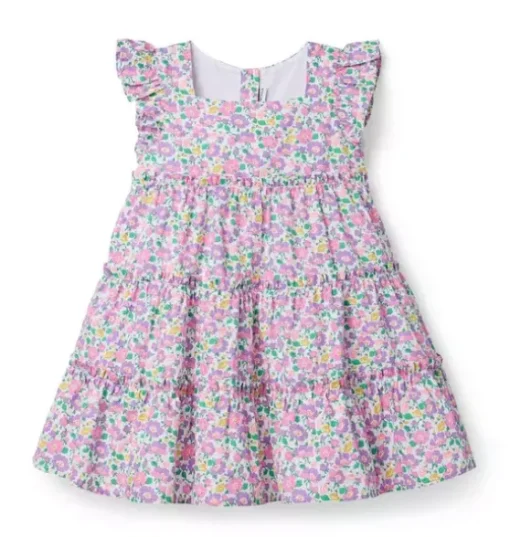 Mrs. Stoneley Dress Made With Liberty Fabric