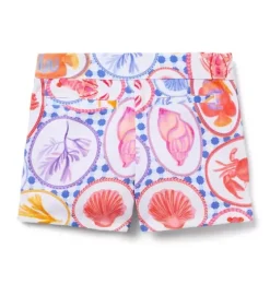 Ocean Icon Canvas Short