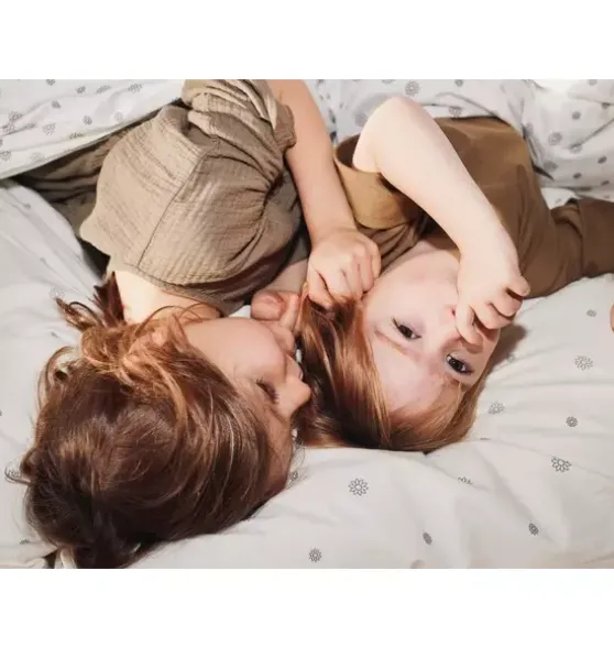 Organic Chamomile Bloom Fitted Sheet