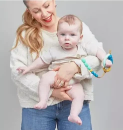 Pacific Arch Ring Teether + Clip Set