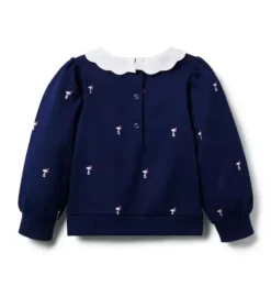 PEANUTS&trade;  Snoopy Santa Collar Sweatshirt