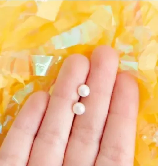 Pearl Stud Earrings
