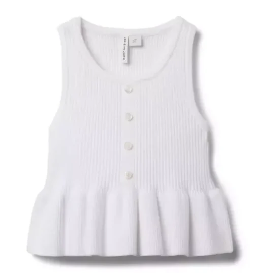 Peplum Sweater Top