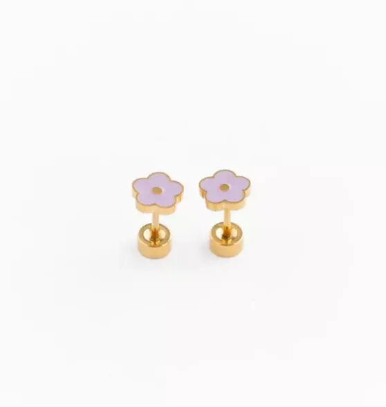 Petite Flower Stud Earrings