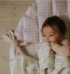 Picnic Gingham Play Mat - Pink