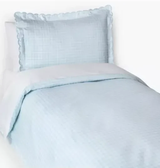 Picnic Gingham Twin Set - Blue