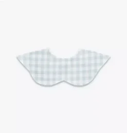 Picnic Gingham Winglet Bib - Blue