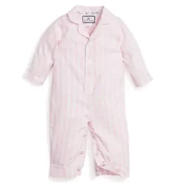 Pink Gingham Romper