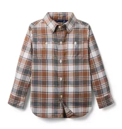 Plaid Flannel Shirt