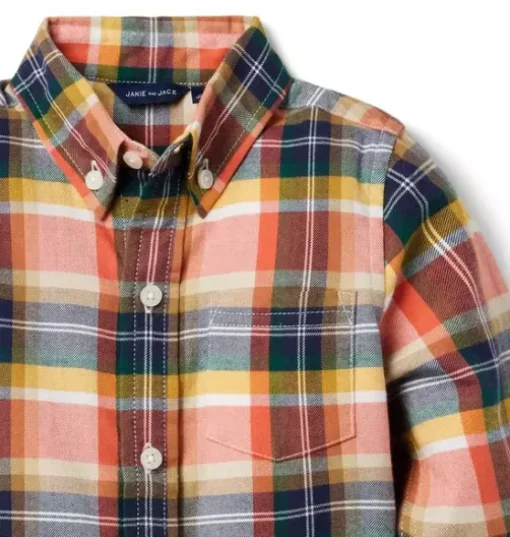 Plaid Flannel Shirt
