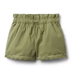 Poplin Paperbag Waist Short