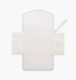 Portable Changing Pad - Blue Gingham