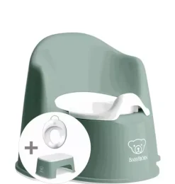 Potty Training Bundle, Deep Green/White