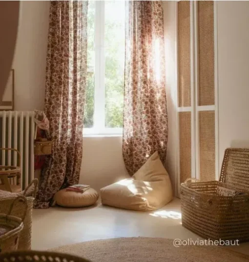 Pouf Cleo Light Honey