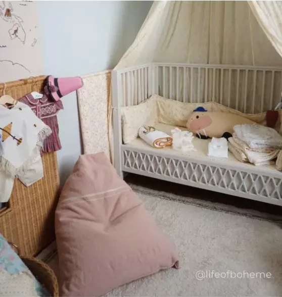 Pouf Cleo Vintage Nude