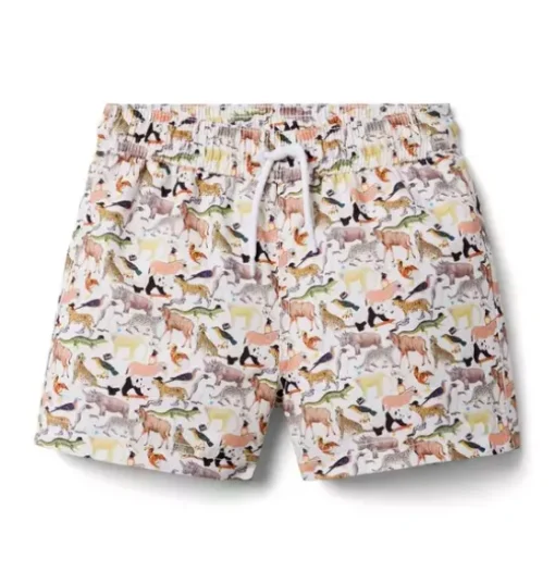 Quey 2 Recycled Swim Trunk Made With Liberty Fabric