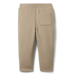 Quilted Jacquard Tapered Pant