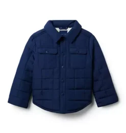 Quilted Sherpa Lined Jacket