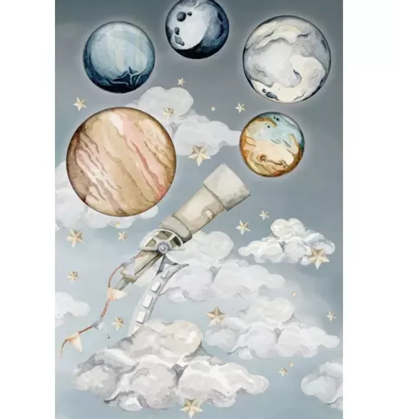"Galileo Sky" Wall Decal Set