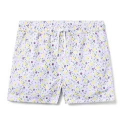 Recycled Ditsy Floral Swim Trunk