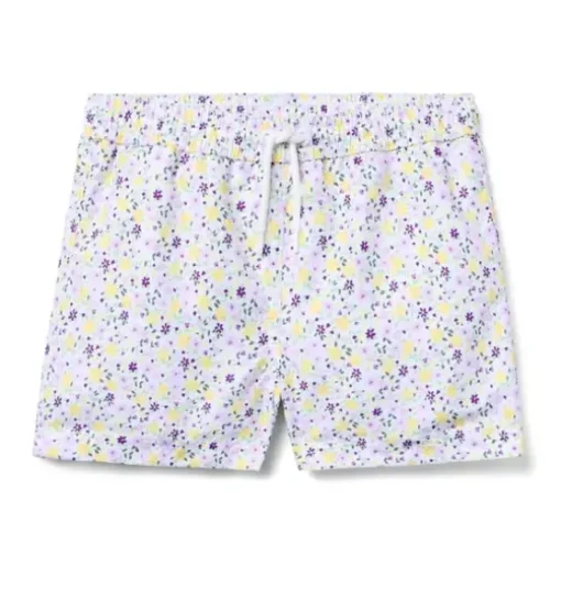 Recycled Ditsy Floral Swim Trunk