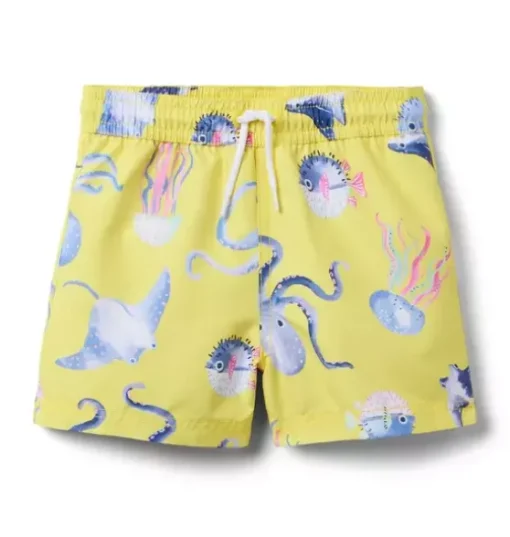 Recycled Sea Friends Swim Trunk