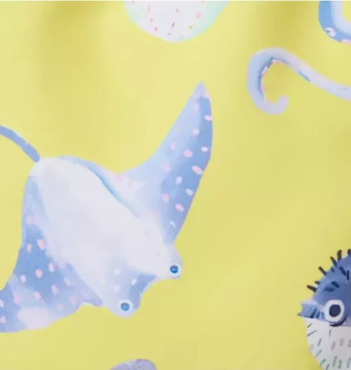 Recycled Sea Friends Swim Trunk