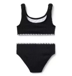 Recycled Textured 2-Piece Swimsuit