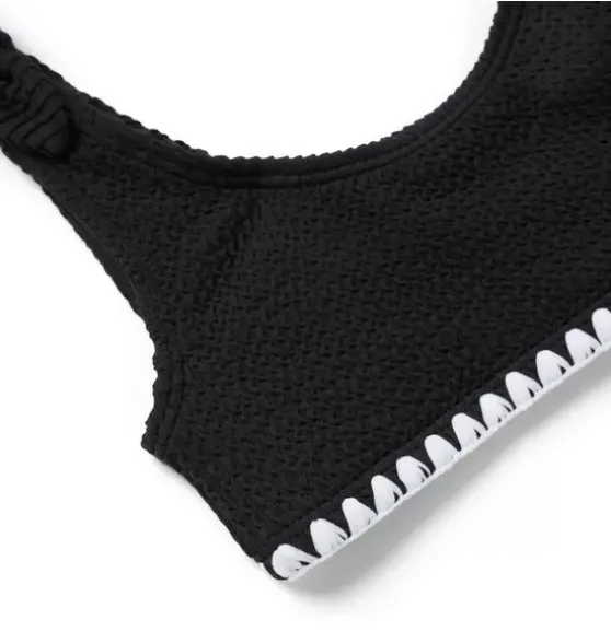 Recycled Textured 2-Piece Swimsuit