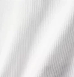 Ribbed Ruffle Sleeve Top