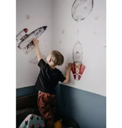 Rockets Wall Decal Set