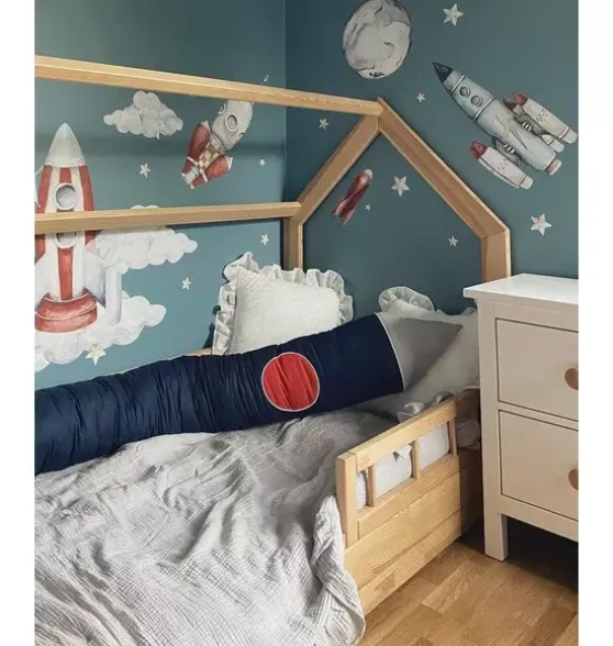 Rockets Wall Decal Set