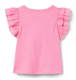Ruffle Sleeve Top