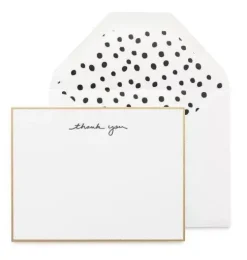 Scatter Dot Thank You Card